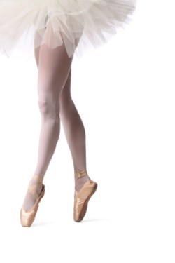 Beim Zehenspitzentanz befindet sich der Fuß in einer extremen Plantarflexion unter der Last des gesamten Körpers. Auf diese Weise kann ein dorsales Impingement entstehen. © Istockphoto Plantarflexion durch Ausstrecken des Fußes beim Zehenspitzentanz