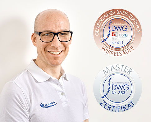 "Gerade die Behandlung der Wirbelsäule setzt wegen der großen individuellen Unterschiede große ärztliche Erfahrung voraus." PD. Dr. med. David Christopher Kubosch, Facharzt für Orthopädie und Unfallchirurgie, Wirbelsäulenchirurgie