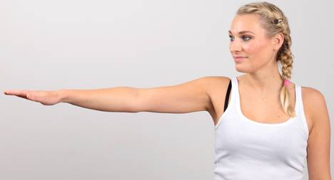 Beim Impingement-Syndrom schmerzt die Schulter beim Anheben des Oberarms oder bei Druck auf die Schulter. © Gelenk-Klinik Schulterschmerzen bei Schulterimpingement
